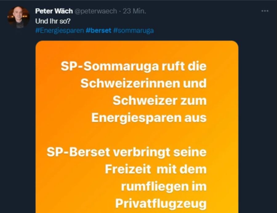 Die Glaubwürdigkeit der Klimapolitik von Alain Berset und der SP wird infrage gestellt.