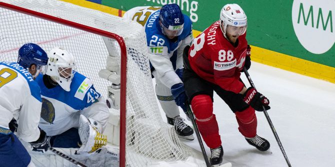 Schweiz Kasachstan Eishockey WM