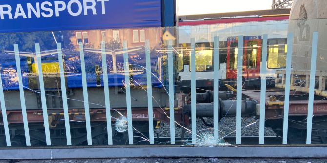 Muri AG: Vandalen wüteten am Bahnhof