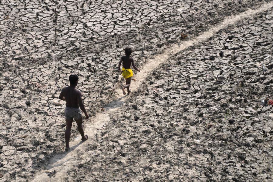 «Vor dem Anstieg der globalen Temperaturen hätten wir diese in Indien herrschende Hitzewelle etwa einmal in 50 Jahren erlebt», so eine Expertin.