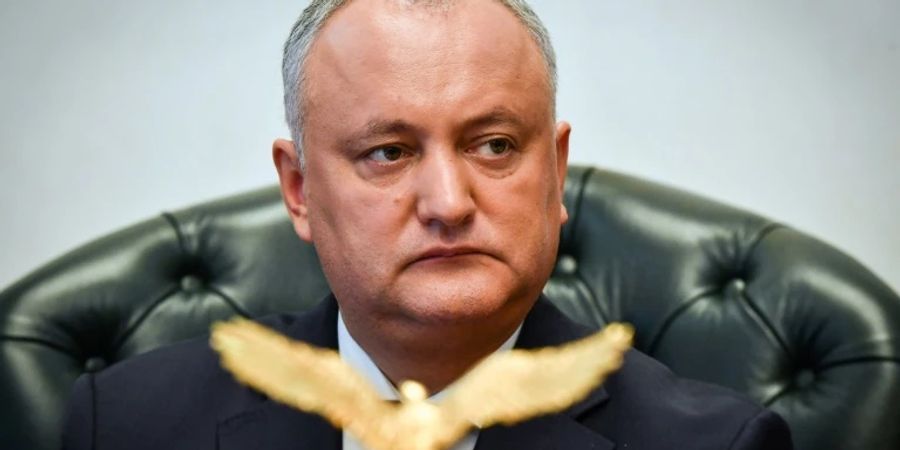 Moldaus Ex-Präsident Dodon 2019