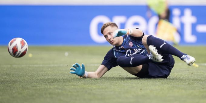 Edin Omeragic vom FC Servette sieht im Spiel gegen Sion nicht immer gut aus. FC Servette