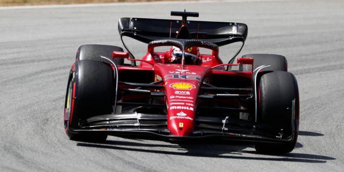 Charles Leclerc vom Team Ferrari ist in Spanien vorzeitig ausgeschieden. Charles Leclerc