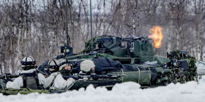Eine Schweizerin soll mit einer Drohne die Nato-Übung «Nordic Response» gefilmt haben. nato