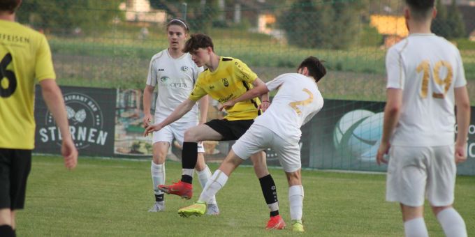 Heiden-Captain Adrian Häfliger in einem früheren Spiel gegen Au-Berneck. FC Heiden Adrian Häfliger