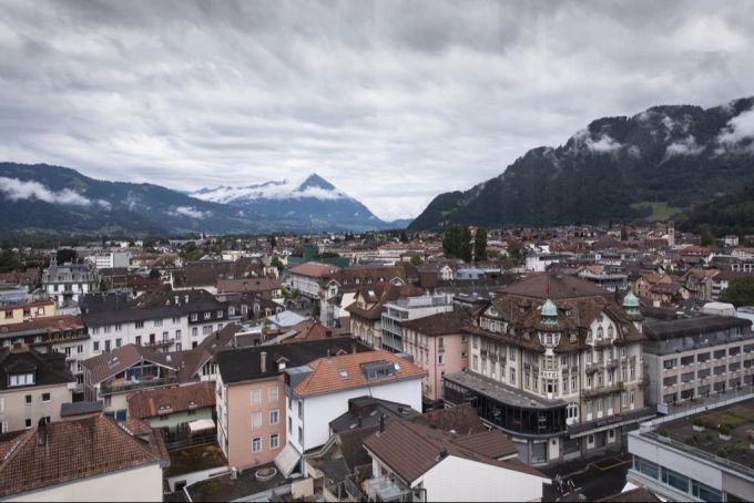 Ausblick auf die Gemeinde Interlaken. (Archivbild) interlaken