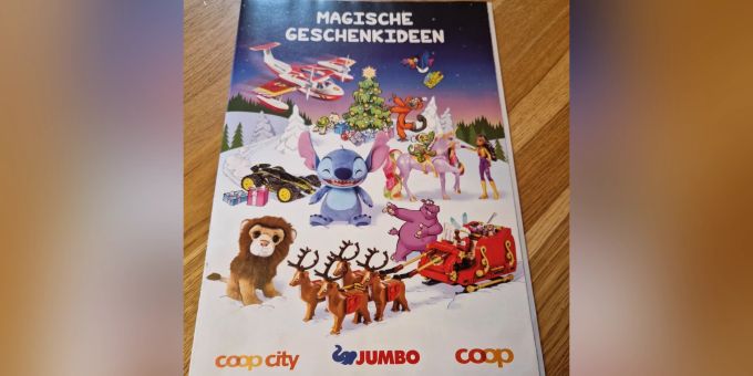 Mit diesem Heftli von Coop können sich Kinder eine Mega-Wunschliste zusammenstellen. Coop