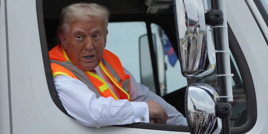 Trump Müllwagen