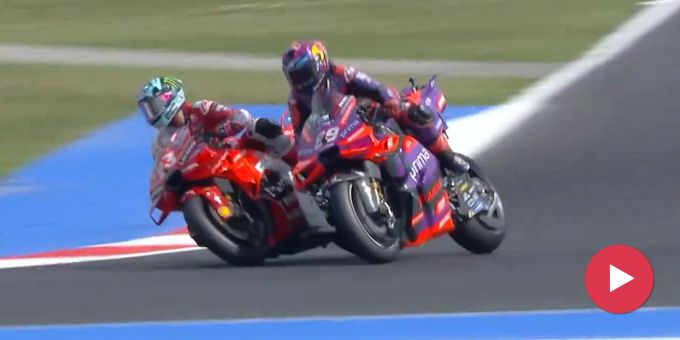 Bagnaia stürzt - Bastianini siegt in Misano nach Rempler gegen Martin