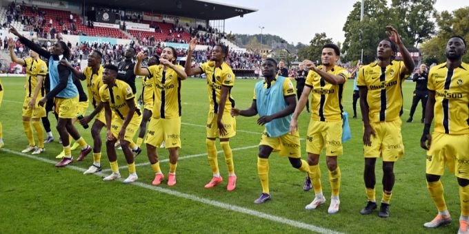 YB jubelt erstmals in dieser Saison über einen Liga-Sieg. YB