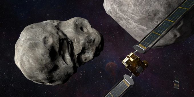 Die Mission Hera soll den 2022 von der Nasa gerammten Asteroiden Dimorphos untersuchen. (Archivbild) Asteroid Dimorphos Mission Hera