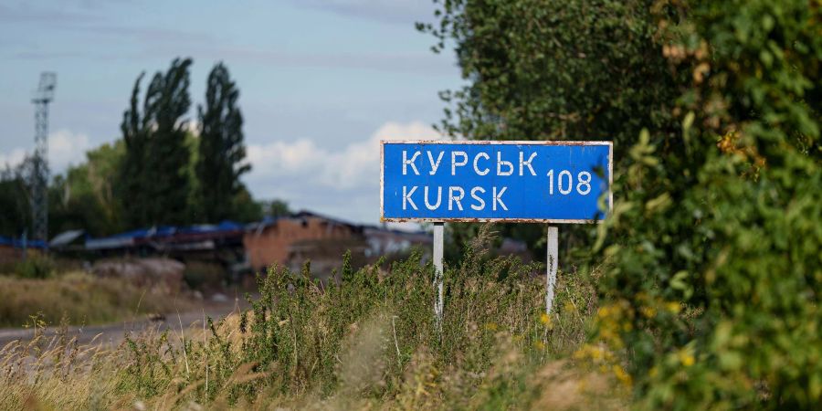 Ukrainische Truppen rücken bei Kursk weiter vor. (Archivbild)