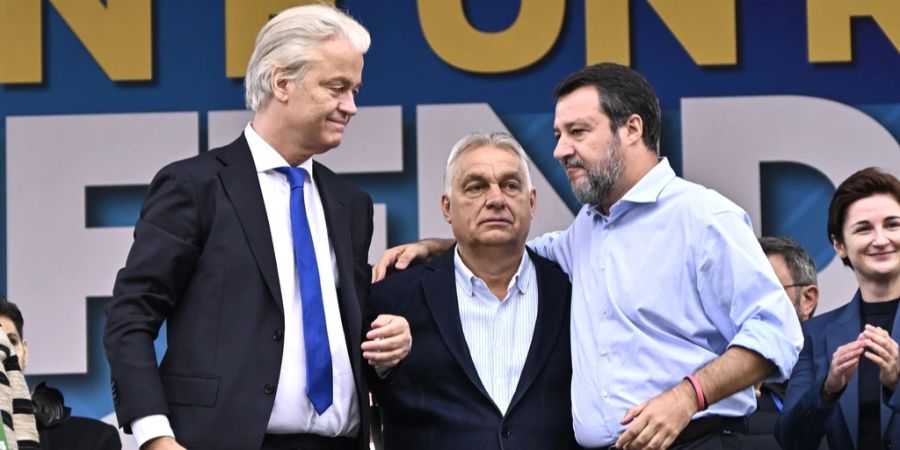 Wilders Orban Salvini