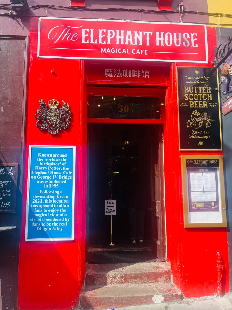 Elephant House Cafe Edinburgh