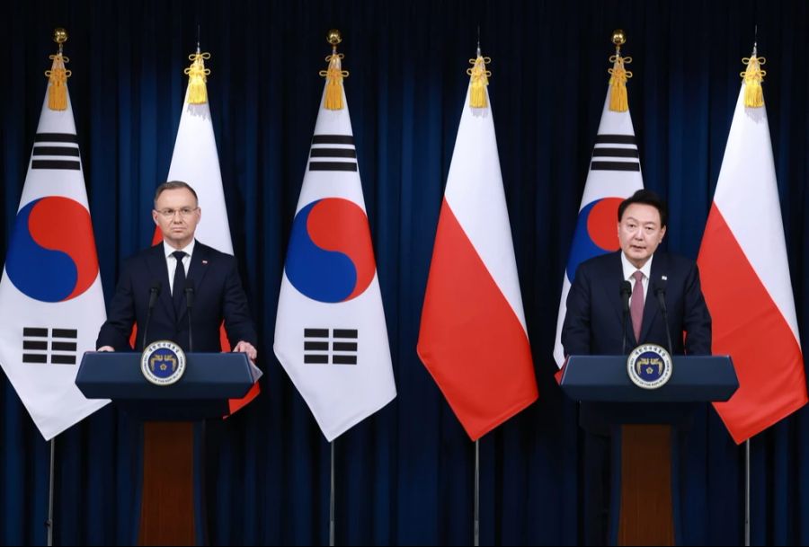 Nordkorea Südkorea Polen Treffen