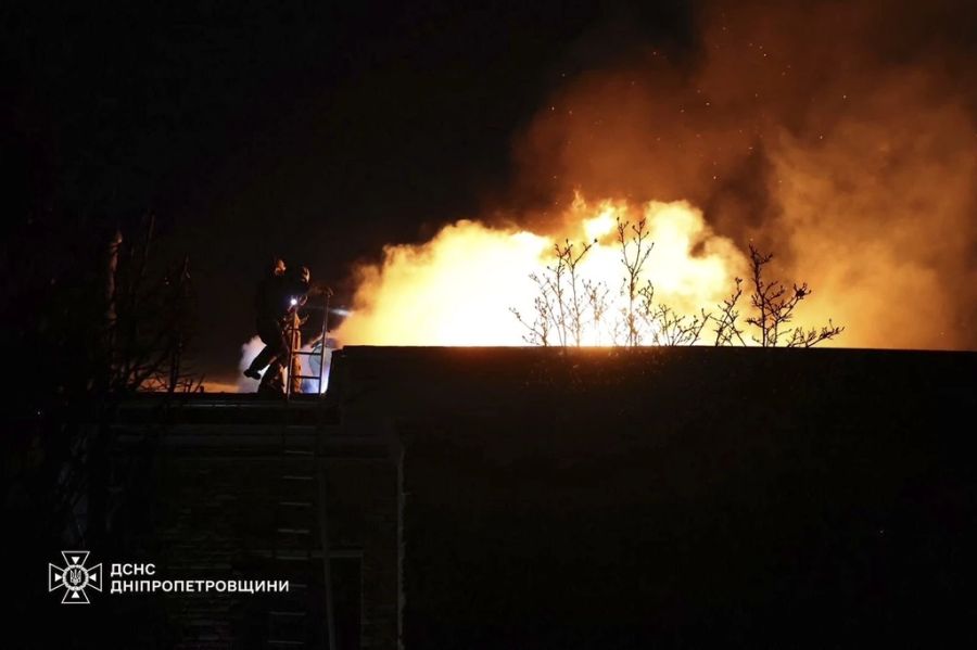 Hintergrund war der mutmassliche Einsatz einer Interkontinentalrakete in Dnipro.