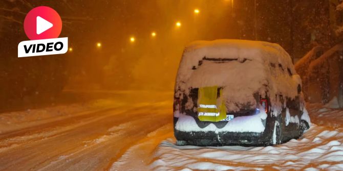 Schnee Chaos Zürich