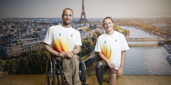 Die beiden Leichtathleten Elena Kratter und Marcel Hug werden an der Eröffnungsfeier der Paralympics die Schweizer Fahne tragen. Paralympics