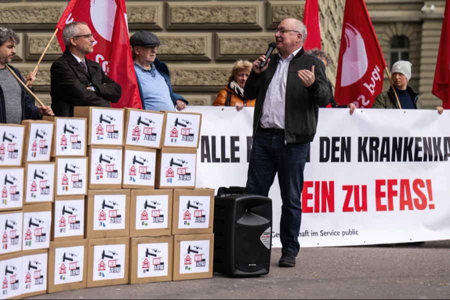 Die Gewerkschaften wollen die Vorlage mit ihrem Referendum kippen.