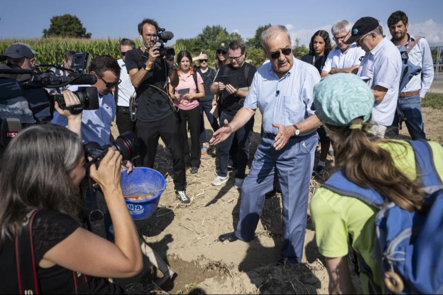 Guy Parmelin Agrarpolitik Ernährungsinitiative