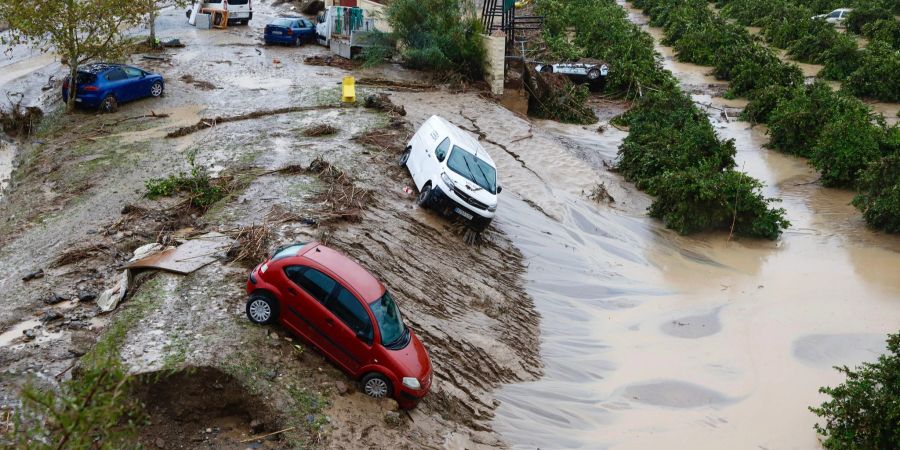 Unwetter in Spanien