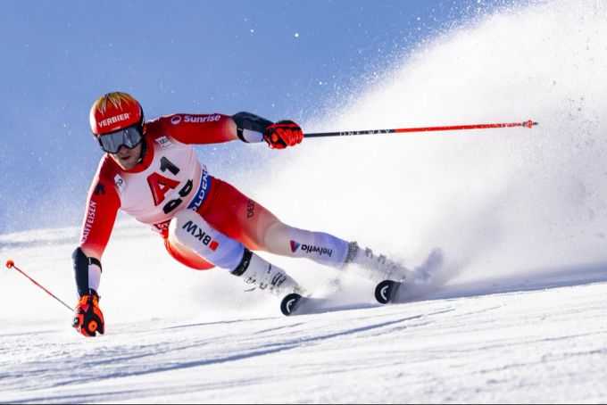 Justin Murisier wurde im bisher einzigen Riesen in Sölden 17., Marco Odermatt schied aus. Justin Murisier