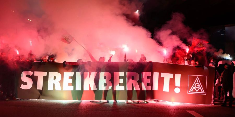 Beginnen soll der Ausstand um 9.30 Uhr in Zwickau. (Archivbild)