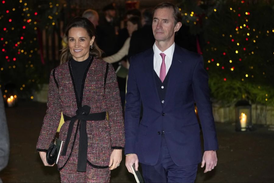 Pippa und James Middleton bei einem Besuch in London. (Archivbild)