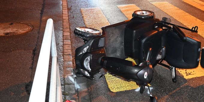 Ricken: Unfall zwischen Auto und Elektrorollstuhlfahrer. Kollision in Ricken.