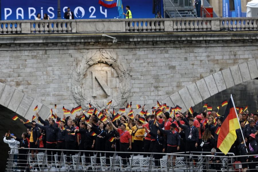 Bei der deutschen Delegation gab es einen Zwischenfall bei der Eröffnungszeremonie.