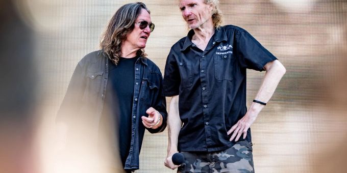 Die beiden Festival-Gründer Thomas Jensen (links) und Holger Hübner. Die beiden Festival-Gründer Thomas Jensen (links) und Holger Hübner.