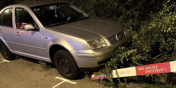 St. Gallen - Eingeschlafen und Unfall gebaut