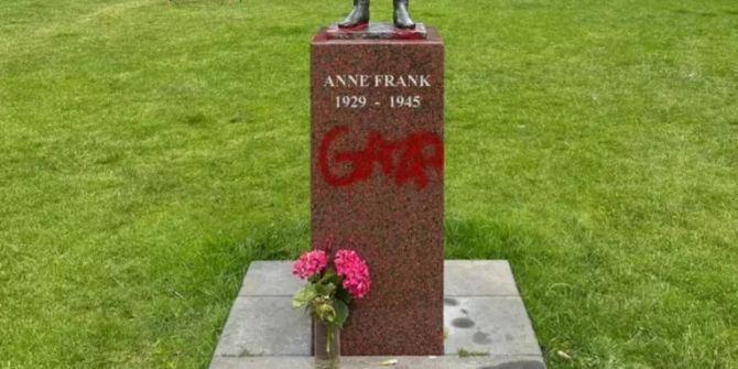 Anne Frank-Statue