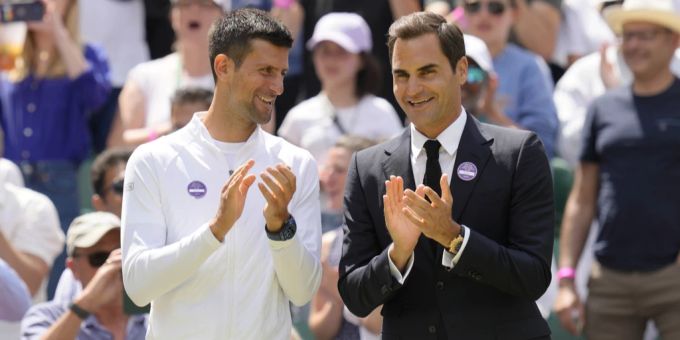 Novak Djokovic holt Gold bei Olympia 2024. Eine öffentliche Gratulation von Roger Federer blieb bisher aus. Olympia 2024