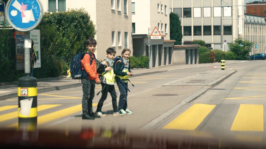 Schulweg Kinder