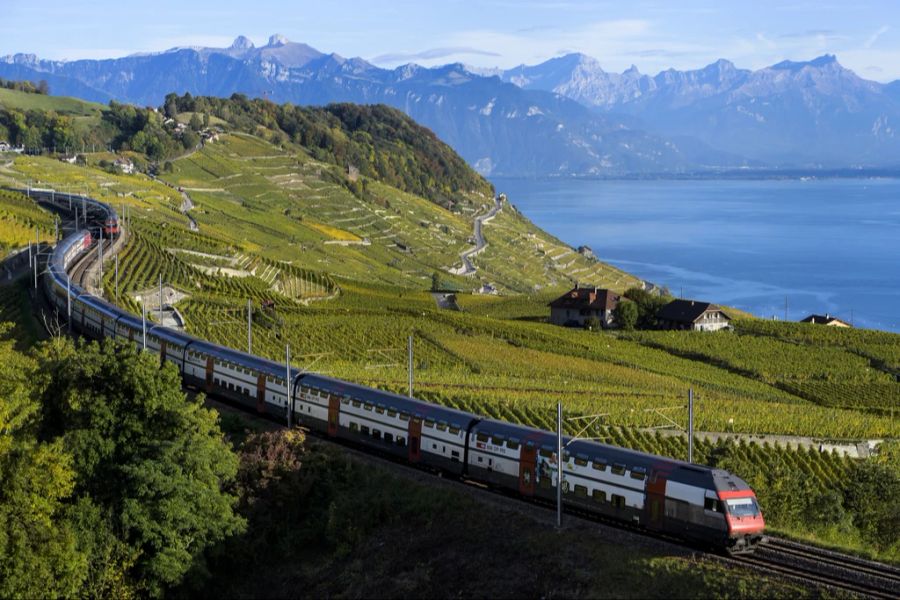 Etwa kostet ein 2.-Klasse-Billett von Genf nach Zürich 46 Franken, für die 1. Klasse sind es 78.50.