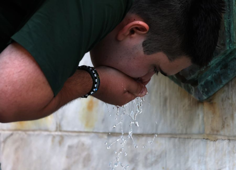 Auch in der serbischen Hauptstadt Belgrad klettern die Temperaturen auf über 40 Grad.