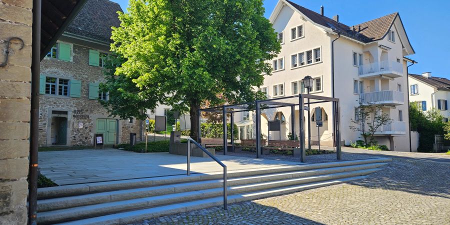 Feierliche Einweihung des aufgewerteten Pfisterareals