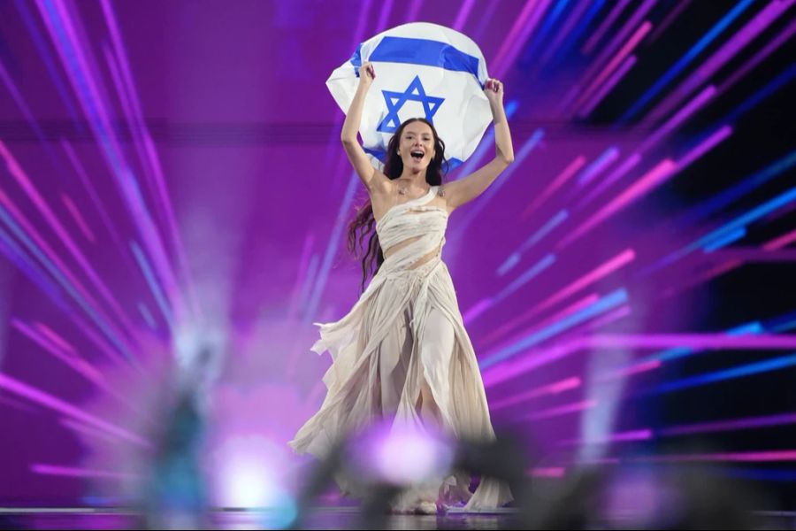 Eden Golan repräsentierte ihr Land Israel am ESC 2024.