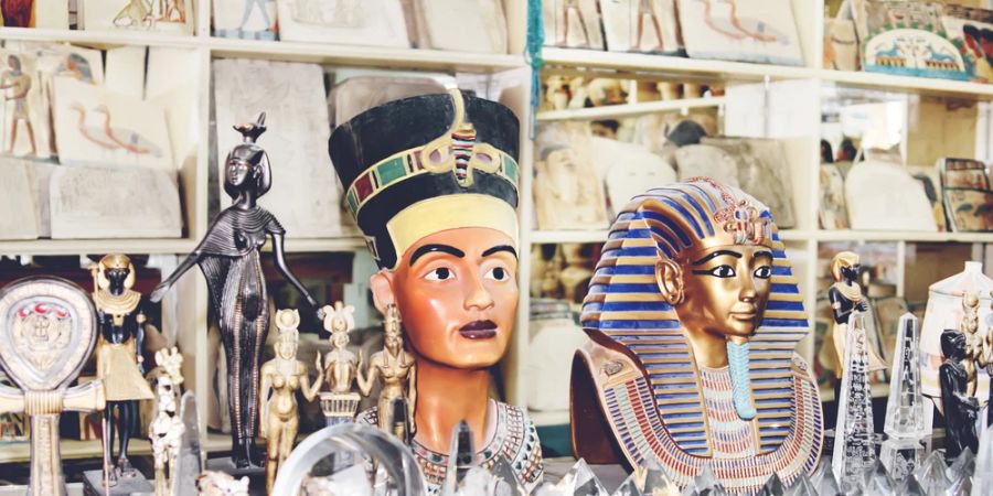 Souvenirs Ägypten Figuren Pharaonen