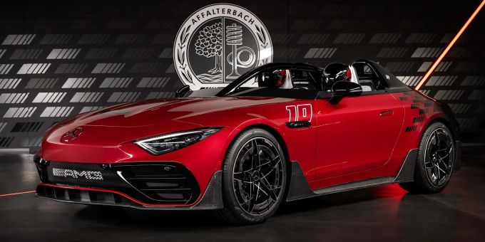Millionenteures Sammlerstück: Das Mercedes-AMG PureSpeed Concept ist der Vorbote der Mythos-Serie 2024 Mercedes-AMG PureSpeed Concept