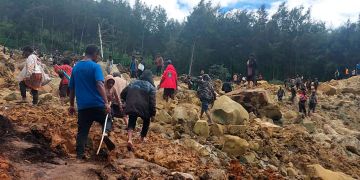 Erdrutsch in Papua-Neuguinea