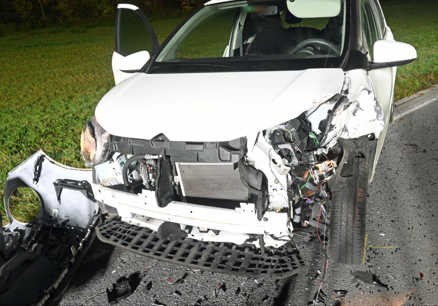 Zwei Personen wurden dabei verletzt.