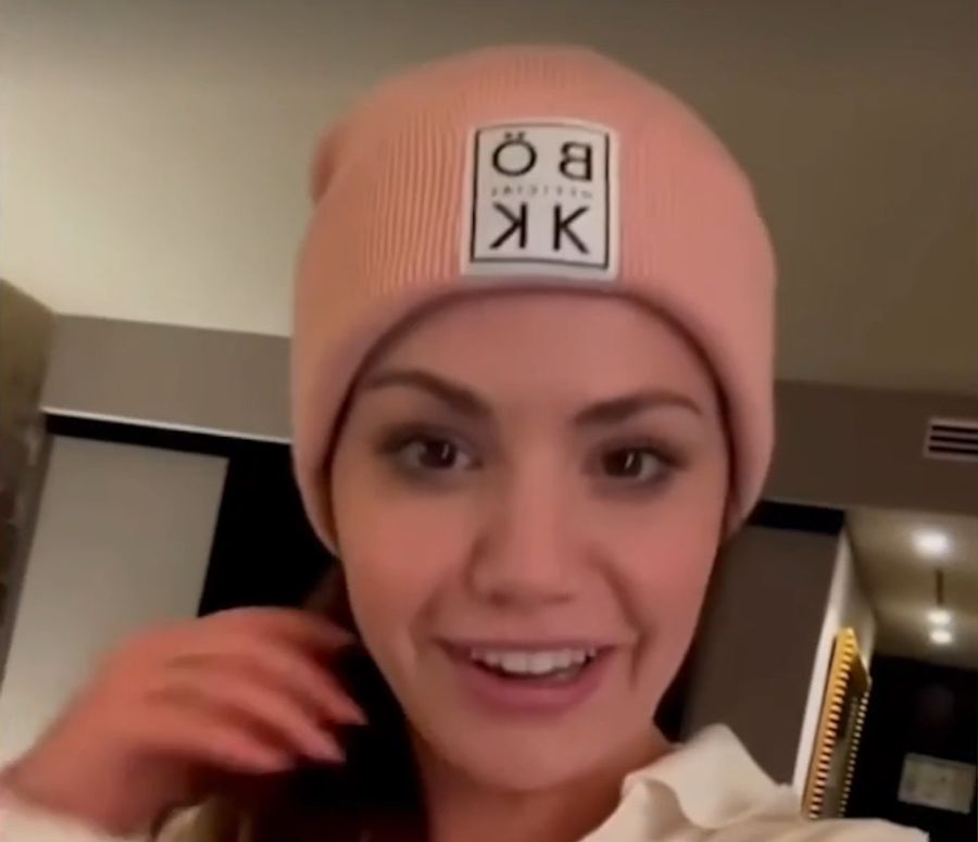 In der Heimat seiner Ehefrau regt sich Luca über vieles auf, wie die Tänzerin erzählt.