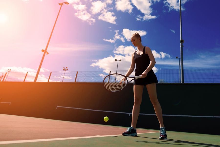 tennis draussen