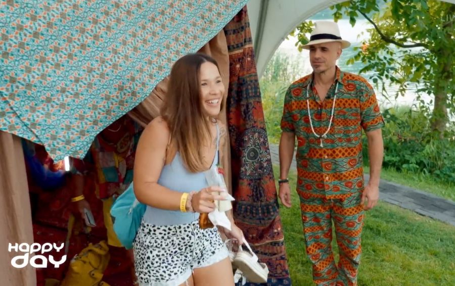 Nach «Wahrsager» Nik Hartmann traf Fiona schliesslich auf ihr Idol.