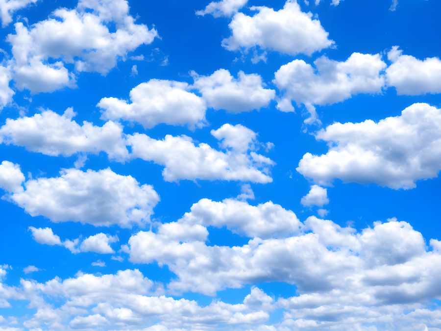 blauer himmel
