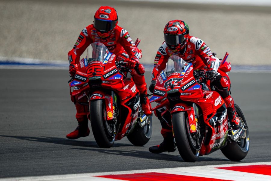 Ducati MotoGP Márquez Bagnaia