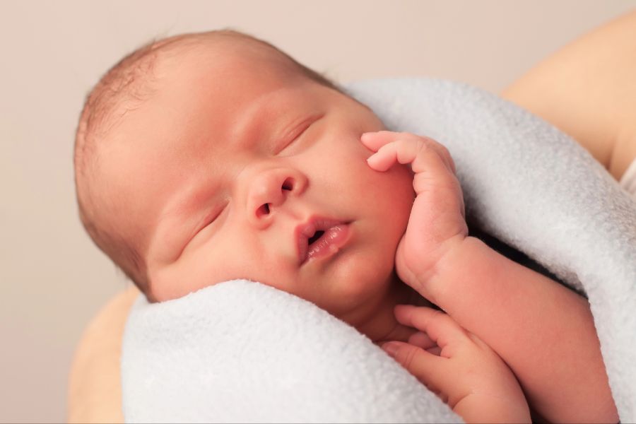 Inmitten des Trubels sagte ein ungeplantes Baby plötzlich «Hallo». (Symbolbild)