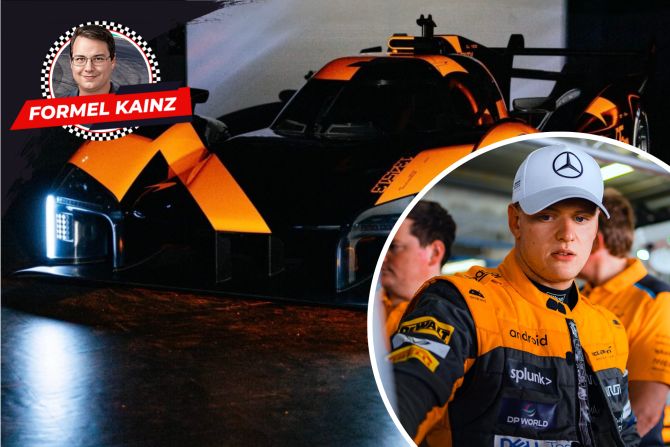 Mick Schumacher McLaren LMDh